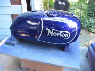 1974 Commando Paint - Blue