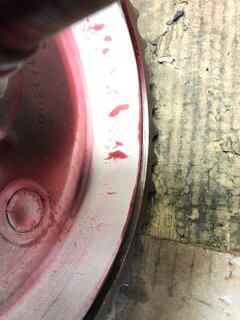 Would you reuse this rear brake drum?