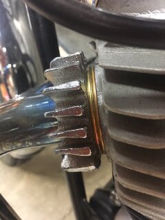 Exhaust nut question