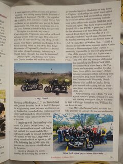 Look who's featuring in this month's Roadholder magazine.