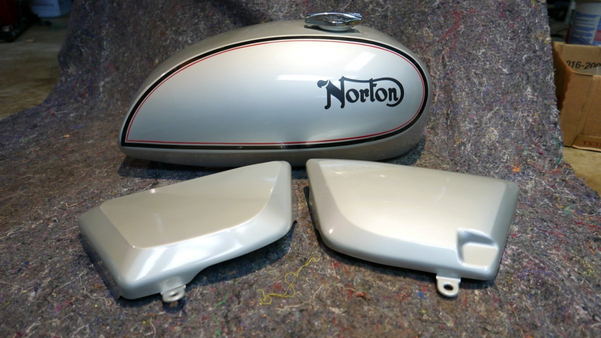 Interstate Tank and Side Covers NOS