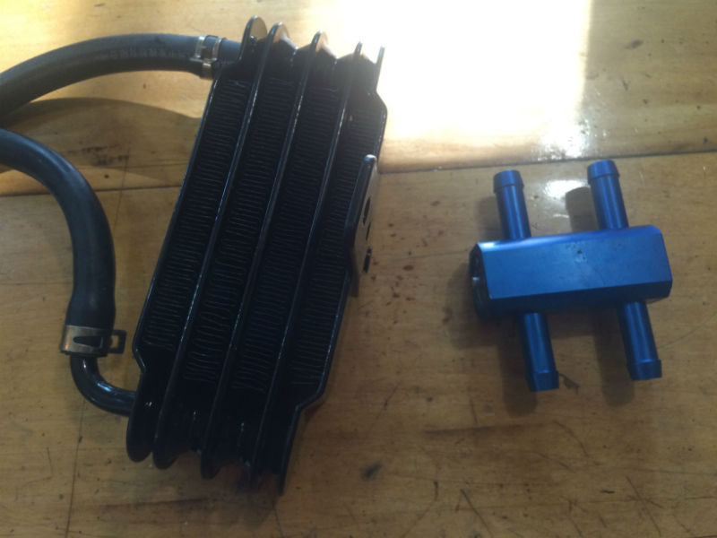 H-D oil cooler on my MKIII