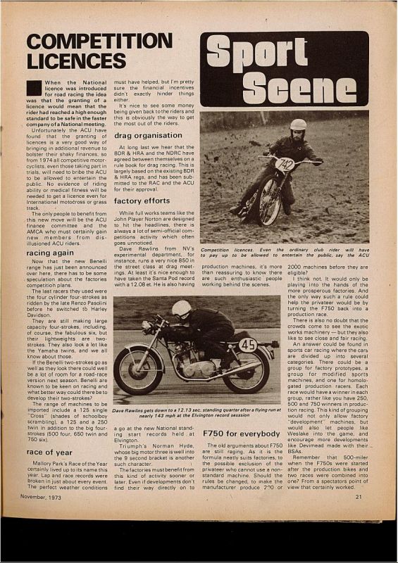 Nov. 73 Rawlins 850 .