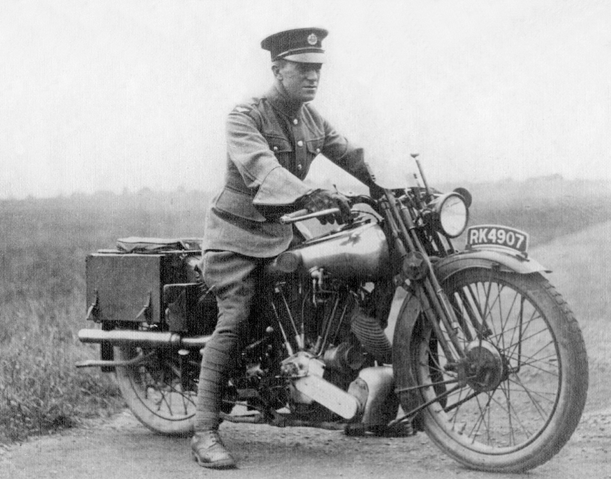 Brough Superior, then and now